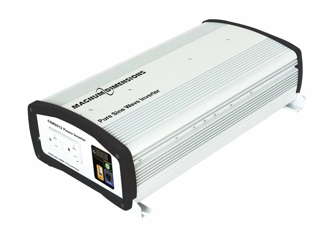 CSW2012 – DMX POWER Power Inverter, Inverts 12.5 Volt DC To 120 Volt AC 2000 Watt Continuous Output Power/ 4000 Watt ...
